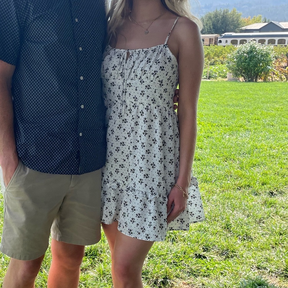 Floral mini dress
